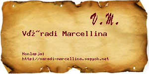 Váradi Marcellina névjegykártya